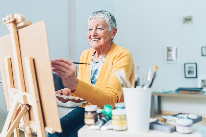 Painting could even become a second career in this new phase of your life.