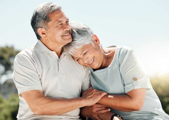 Happy Seniors in Canada thankful for Specialty Life Insurance's reliable and personalized coverage.